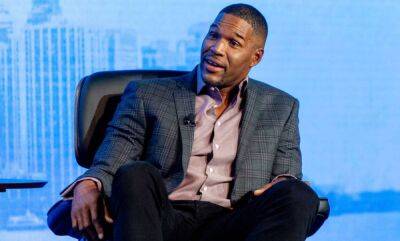 Michael Strahan's then-and-now photos of his adorable dog are too cute to miss - hellomagazine.com