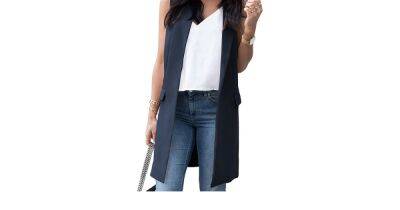 This Stylish Blazer Vest Will Instantly Elevate Your Outfit - www.usmagazine.com