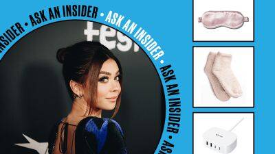 Sarah Hyland Shares Her Top Travel Essentials This Summer: From a Slip Eye Mask to a Portable Charger - variety.com - USA - Berlin - county Love