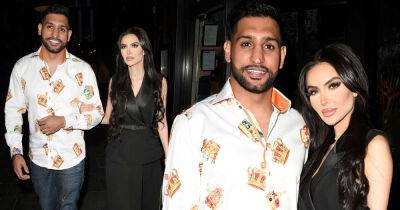 Amir Khan and wife Faryal Makhdoom look loved-up at restaurant launch - www.msn.com - Manchester