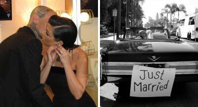 Kourtney Kardashian reveals unseen wedding photos in loving tribute - www.who.com.au - Italy - Santa Barbara