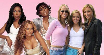 Kerry Katona - Natasha Hamilton - Liz Macclarnon - Kelly Rowland - Michelle Williams - Destiny - Official Chart Flashback 2001: Battle of the girl bands as Atomic Kitten and Destiny's Child duke it out for Number 1 - officialcharts.com - Britain