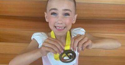 Local eight year old brings four medals home to West Lothian after an amazing performance at the Dance World Cup in Spain - www.dailyrecord.co.uk - Spain - Scotland - county Hall - county Young