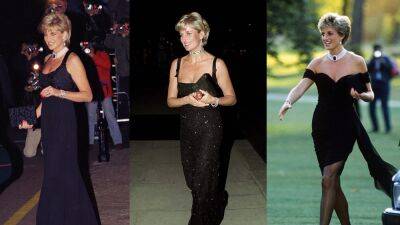 Diana Princessdiana - Princess Diana’s Rare Moments in a Little Black Dress - glamour.com