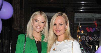 Coronation Street reunion as Tina O'Brien parties with on-screen daughter Lucy Fallon - www.ok.co.uk - Manchester - county Webster