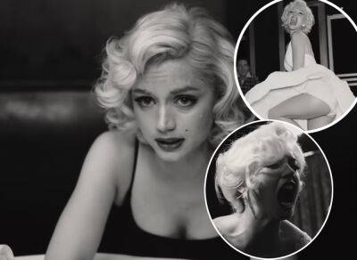 Marilyn Monroe - Bobby Cannavale - Ana De-Armas - Joyce Carol Oates - Joe Dimaggio - Ana De Armas Transforms Into Marilyn Monroe! See The Official Trailer For Netflix’s Blonde! - perezhilton.com - Netflix