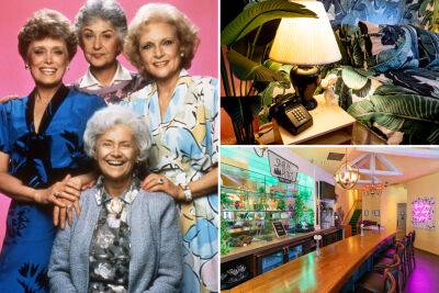 Nostalgic ‘Golden Girls’ pop-up restaurant opens — cheesecake included - nypost.com - Los Angeles