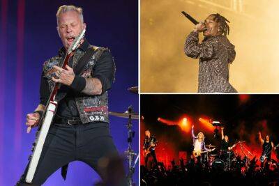 Lil Baby - James Hetfield - Chicago - Lollapalooza Day 1 recap: Metallica delivers electric set, Lil Baby wows fans - nypost.com - Chicago - city Sandman