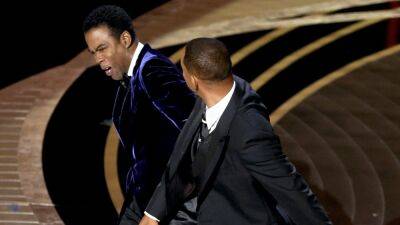 Will Smith Breaks Silence on Chris Rock Oscars Slap, Addresses Question About Wife Jada's Involvement - www.etonline.com