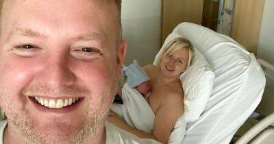 Dad stunned as partner gives birth while he's doing 70mph on motorway - www.manchestereveningnews.co.uk - county Ford