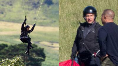 Tom Cruise parachutes off a mountain while filming 'Mission: Impossible 8' - www.foxnews.com - Britain