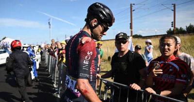 Ineos’ cautious strategy falls foul of crashes at Tour de France - msn.com - France - county Yates - city Martinez