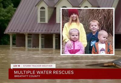 Joe Biden - Andy Beshear - Four Children Under 8 Killed In Kentucky Floods -- Death Toll On The Rise - perezhilton.com - Kentucky
