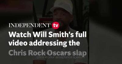 Will Smith - Jada Pinkett Smith - Will Smith accused of using Chris Rock apology video to promote his son's water company - msn.com