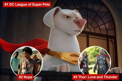 ‘DC League of Super-Pets’ tops the box office, beating ‘Nope’ and Thor - nypost.com - Jordan - Malaysia