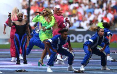 Watch Becky Hill, Stefflon Don and Ultra Naté perform at Euro final - www.nme.com - Germany