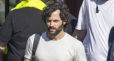 Penn Badgley Wraps Up a Day of Filming 'You' Season Four in London - justjared.com - London - Netflix