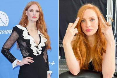 Jessica Biel - Bette Midler - Jessica Chastain - Holly Robinson Peete - Jessica Chastain celebrates July 4 with obscene gesture about lost ‘rights’ - nypost.com