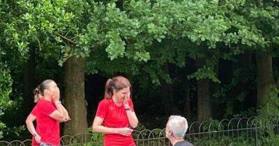 Heartwarming moment a man gets down on one knee and proposes to his partner during Parkrun - manchestereveningnews.co.uk - Manchester