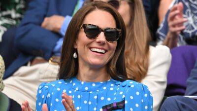 Kate Middleton and Prince William Step Out in Style at 2022 Wimbledon - www.etonline.com - London