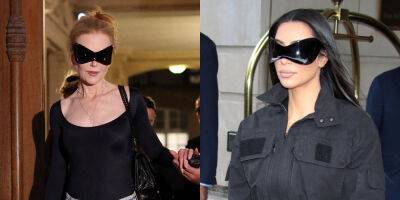 Joey King - Rachel Zegler - Nicole Kidman Spotted in the Same Unique Sunglasses That Kim Kardashian Popularized! - justjared.com - France - city Paris, France
