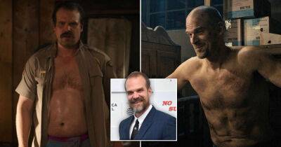 Sally Nugent - David Harbour - Jon Kay - David Harbour lost five stone for Stranger Things season 4 with extreme diet - msn.com - Russia - Netflix