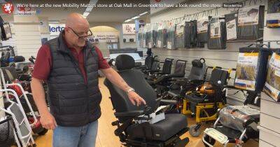Mobility Matters showcases new Greenock store live on Facebook with Daily Record - www.dailyrecord.co.uk - Scotland