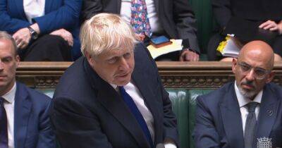 Boris Johnson - Oliver Dowden - Boris Johnson plans to 'hang on in there' despite ministerial walk out - manchestereveningnews.co.uk - London - Ukraine