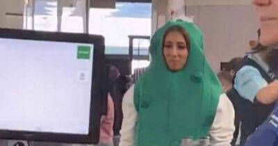 Simon Cowell - Joe Swash - Stacey Solomon - Stacey Solomon 'patted down in security' on way to hen do in embarassing costume - msn.com