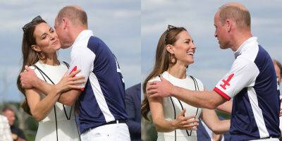 prince Harry - Meghan Markle - Kate Middleton - Emilia Wickstead - Williams - Prince William & Duchess Kate Middleton Engage in Rare PDA at His Polo Match! - justjared.com - county Windsor
