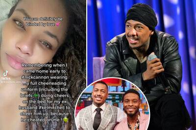 Nick Cannon - Tiktok - Nick Cannon danced for Kel Mitchell in a cheerleader’s skirt on his bed - nypost.com - county Mitchell - Indiana - county Cannon - county Hampton