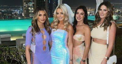 Inside Jordan Pickford’s fiancee Megan Davison’s second lavish Dubai hen do with WAG pals - www.ok.co.uk - Jordan - Dubai
