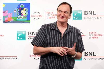 Quentin Tarantino calls Peppa Pig ‘greatest British import of this decade’ - nypost.com - Britain - Israel