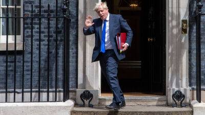 Boris Johnson - Dominic Raab - Theresa May - Liz Truss - Graham Brady - Boris Johnson Resigns: Timetable For Appointment Of New UK Prime Minister To Be Unveiled Next Week, As UK PM Says: “In Politics, No One Is Indispensable” - deadline.com - Britain - Ukraine - city Westminster
