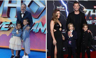 Chris Hemsworth - Elsa Pataky - How Chris Hemsworth and Elsa Pataky’s kids’ drawings were used in ‘Thor: Love and Thunder’ - us.hola.com
