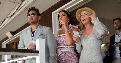 Lydia Bright - Lucy Mecklenburgh - Ryan Thomas - New mum Lucy Mecklenburgh wows at races with fiancé Ryan Thomas and BFF Lydia Bright - ok.co.uk