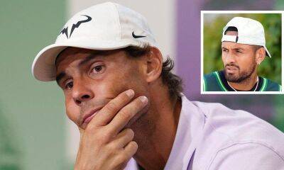 Rafael Nadal pulls out of Wimbledon, Nick Kygrios sends him a supportive message - us.hola.com - Australia