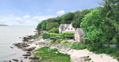 Idyllic house on stunning Scottish coast which comes with its own holiday cottage goes up for sale - dailyrecord.co.uk - Britain - Scotland - county Bay