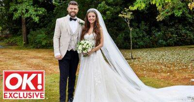 Danny Miller's wedding drama as wife Steph's dress fails to arrive on time - www.ok.co.uk - Ukraine - Russia - county Cheshire