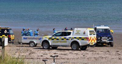 Paddle boarder and dog rescued after getting into trouble at Scots bay - dailyrecord.co.uk - Scotland - county Bay