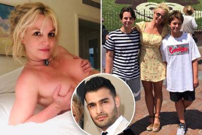 Kevin Federline - Britney Spears - Sam Asghari - Sam Asghari says Britney Spears’ sons should be ‘proud’ of her nude pics - nypost.com