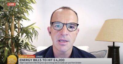 Martin Lewis - Morning Britain - Martin Lewis issues warning about amount your energy bill will rise by in weeks - ok.co.uk - Britain
