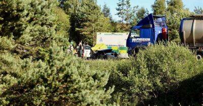 Air ambulance called to serious crash on A9 as road closed - dailyrecord.co.uk - Scotland