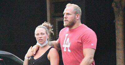 James Haskell - Chloe Madeley - Richard Madeley - Judy Finnigan - Kevin Maguire - Chloe Madeley shows off baby bump on walk with husband James Haskell as due date passes - ok.co.uk - Britain - France - London