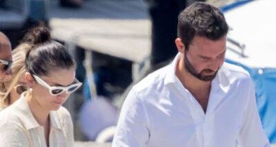 Selena Gomez - Selena Gomez Gets Help From Producer Andrea Iervolino While Boarding Yacht in Italy - justjared.com - Italy