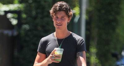 Shawn Mendes - Shawn Mendes Goes for Matcha Run in WeHo After Celebrating 24th Birthday in Miami - justjared.com - Miami - California