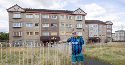 Man lives alone on 'ghost town' estate where all flats will soon be knocked down - but refuses to move - manchestereveningnews.co.uk - Britain - Scotland - Manchester