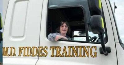 Scots gran passes test to drive 32 tonne lorries after birthday surprise - www.dailyrecord.co.uk - Scotland
