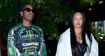 Rihanna & A$AP Rocky Step Out for Dinner Date in NYC - www.justjared.com - New York - Italy