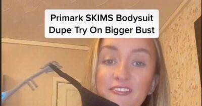 Kim Kardashian - Tiktok - This £8 ‘dupe’ of the SKIMS bodysuit is going viral and is perfect for bigger busts - ok.co.uk